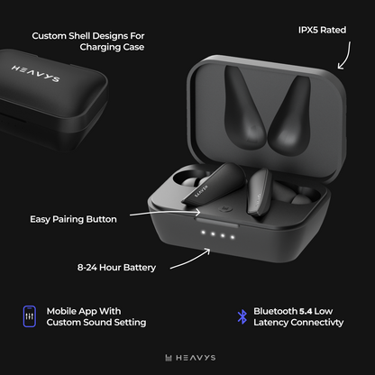 HEAVYS Wireless EarBuds