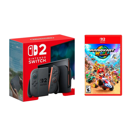 Nintendo Switch 2 + Mario Kart World (Physical Cartridge)