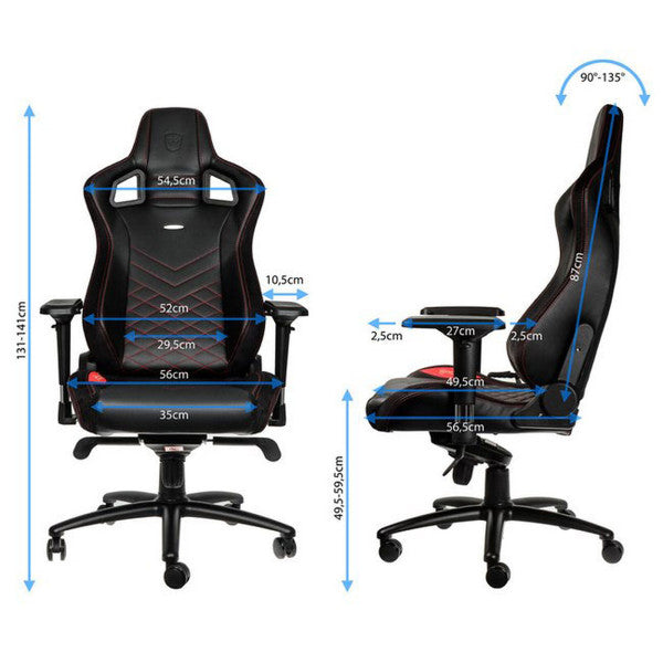 Premium Gaming Chair – Black/Red